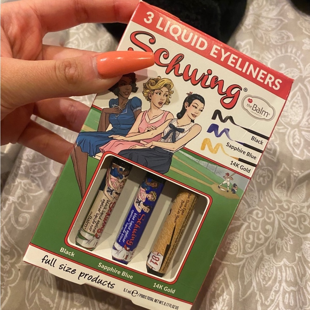 theBalm Schwing Liquid Eyeliner Trio